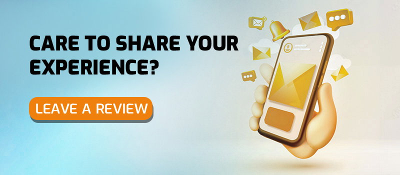 Share Your Experience With Us | Leave a Facebook Review