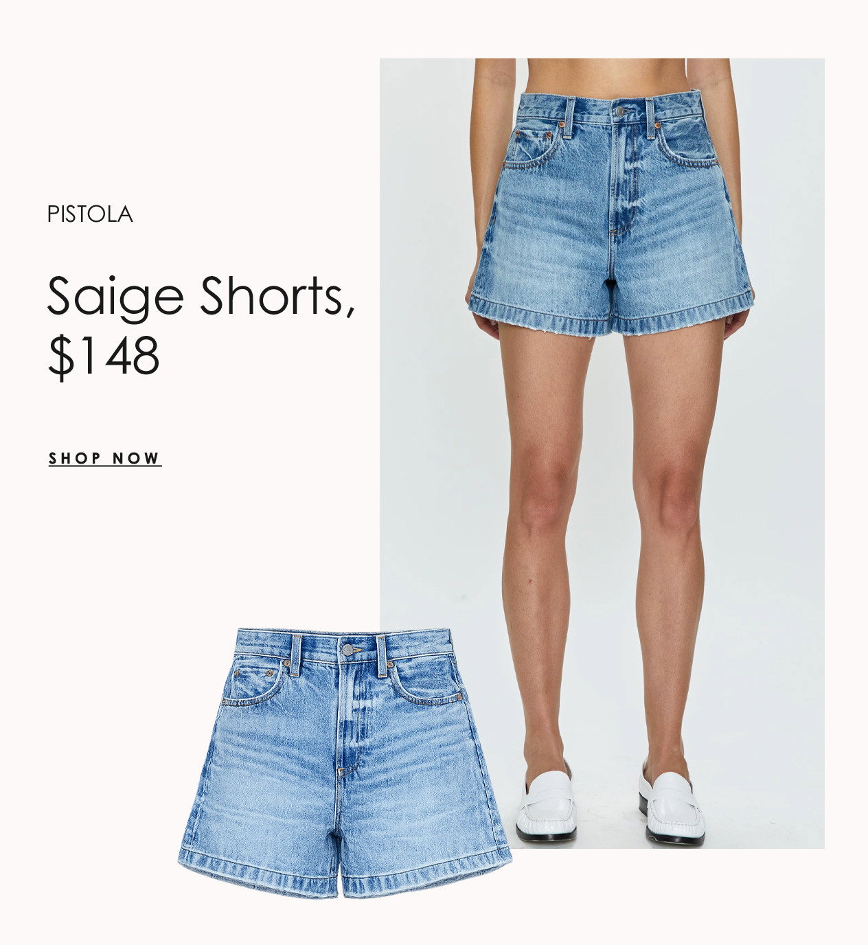 PISTOLA Saige Shorts