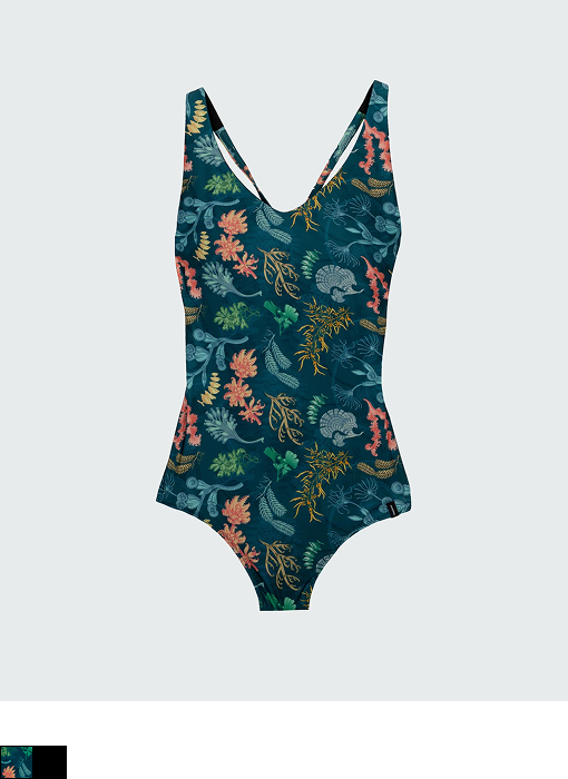 Women's Senara V-Neck Printed Swimsuit | Finisterre