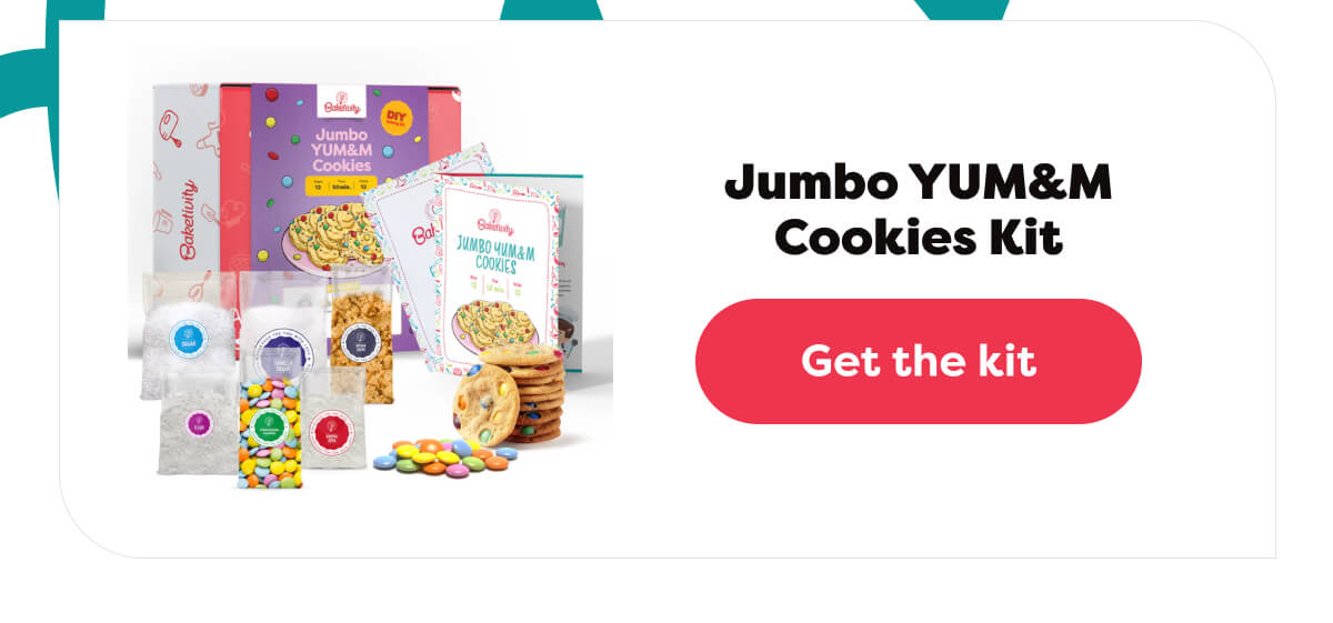 Get the Jumbo YUM&M Cookies Kit