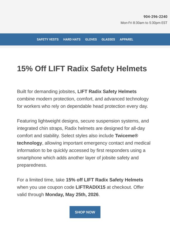 Upgrade to LIFT Radix Helmets: 15% Off Through Monday!