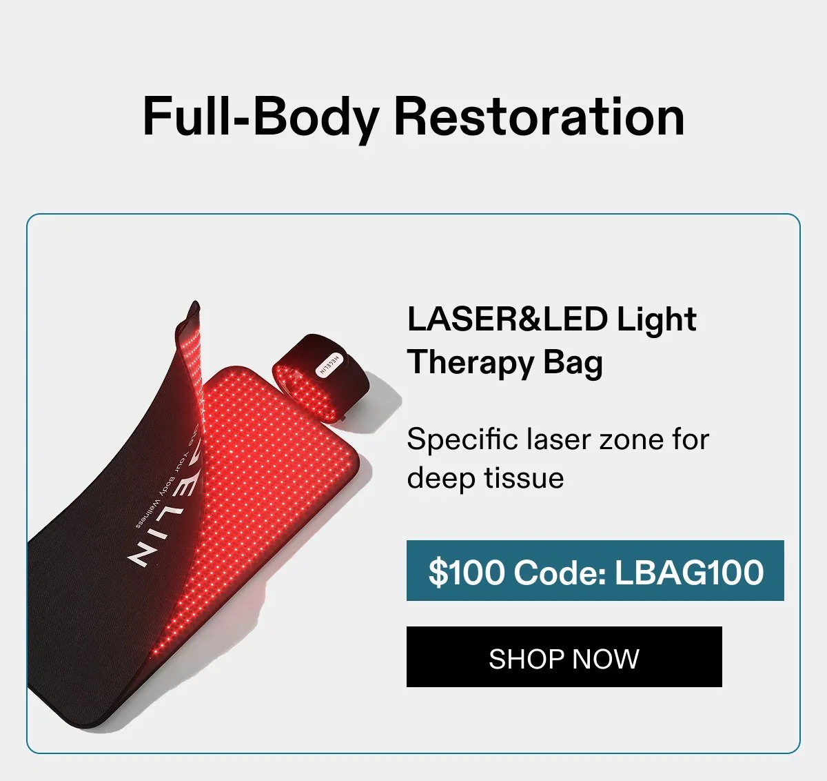 Laser&LED Light Therapy Bag