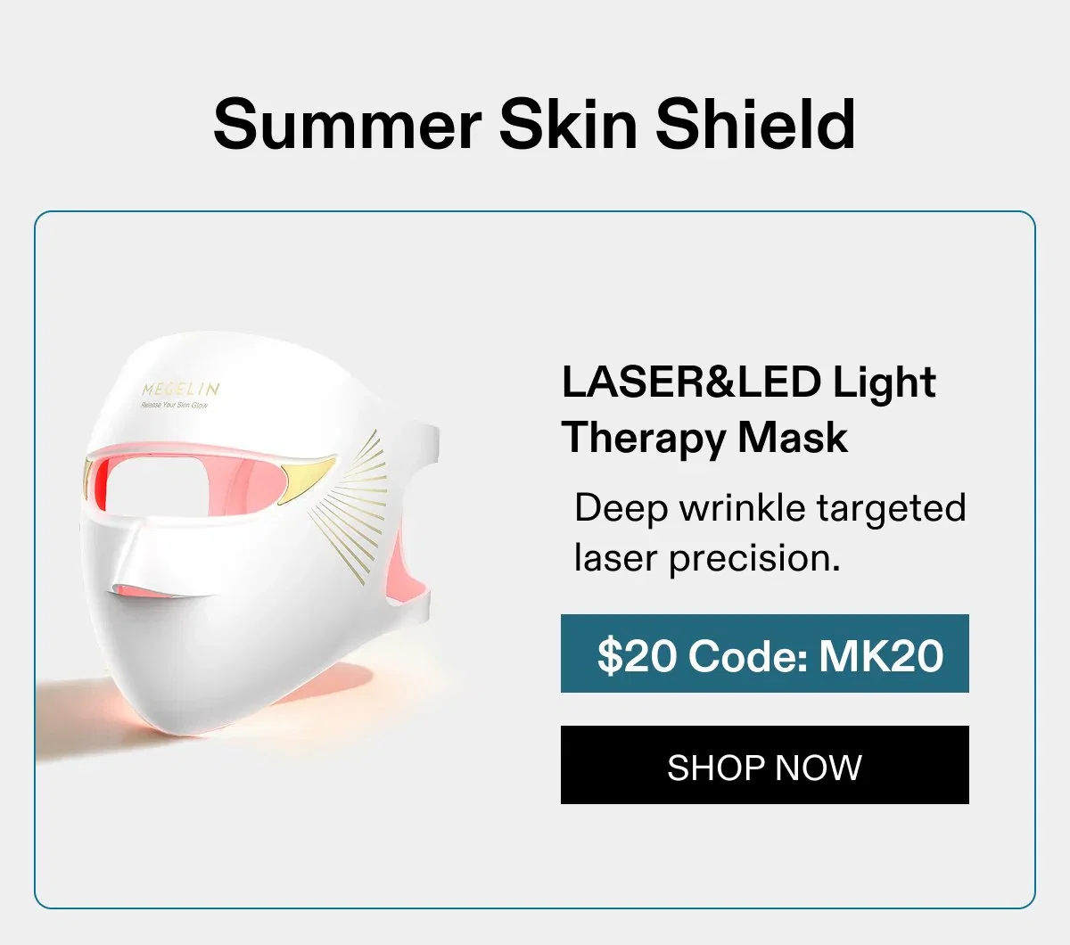 Duo-Lux Laser&LED Light Therapy Mask