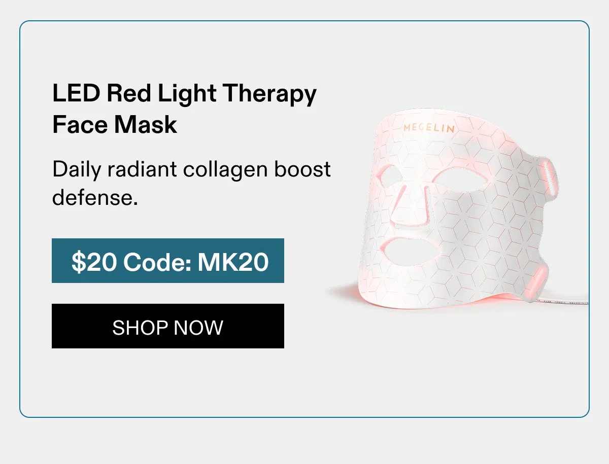 LED Red Light Therapy Face Mask