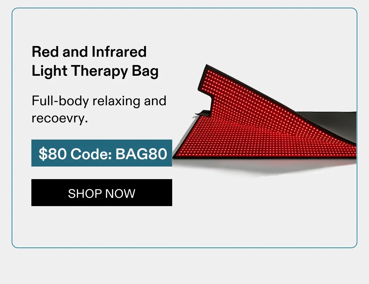 Red and Infrared Light Therapy Bag