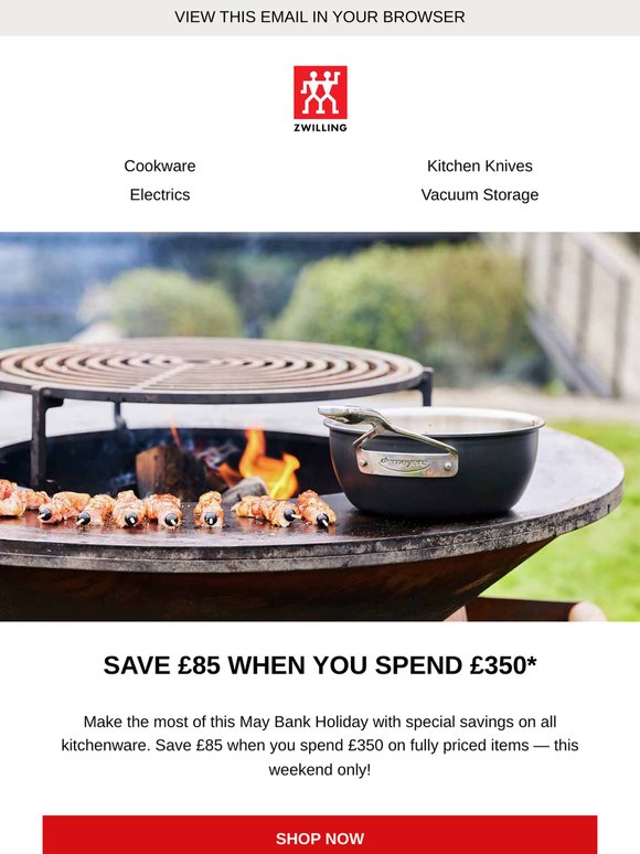 Special savings this Bank Holiday