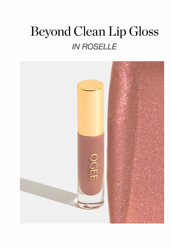 Beyond Clean Lip Gloss in Roselle