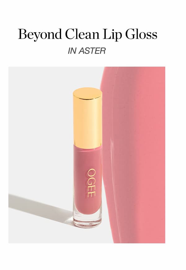 Beyond Clean Lip Gloss in Aster