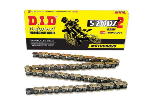 DID 520 DZ2 Chain - Gold  120 Links