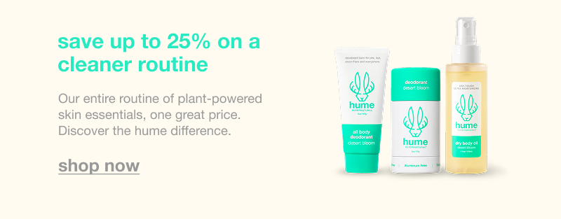save up to 25% on a cleaner routine [ shop now] 