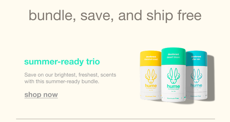 bundle,save, ship free. summer-ready trio