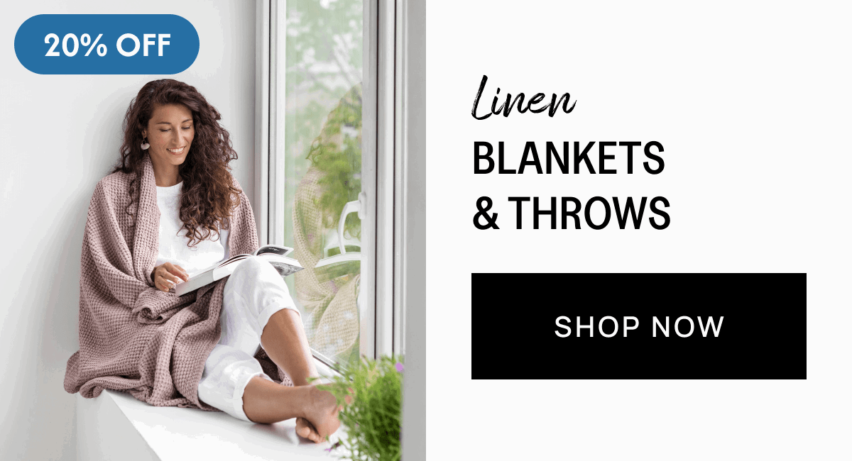 LINEN BLANKET & THROWS
