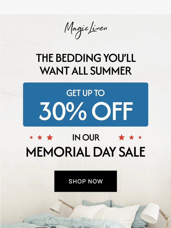 Summer Bedding Reset