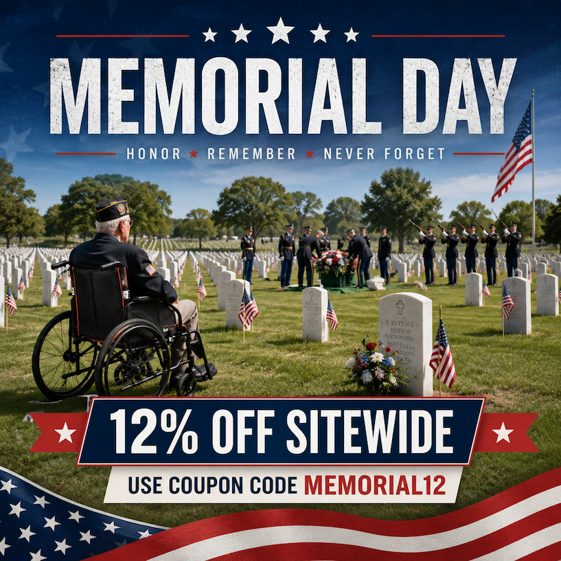 Save 12% with MEMORIAL12