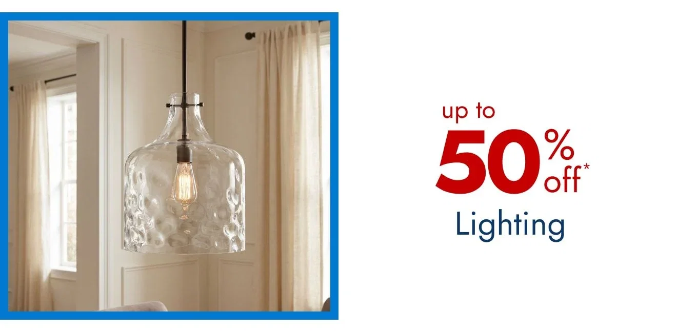 Save on Lighting - Up to 60% Off