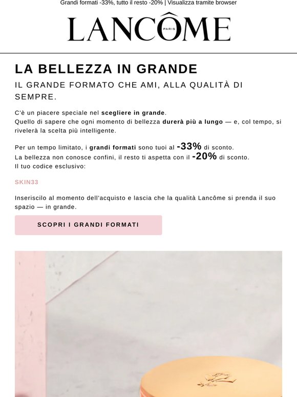 SKIN33: il lusso in grande