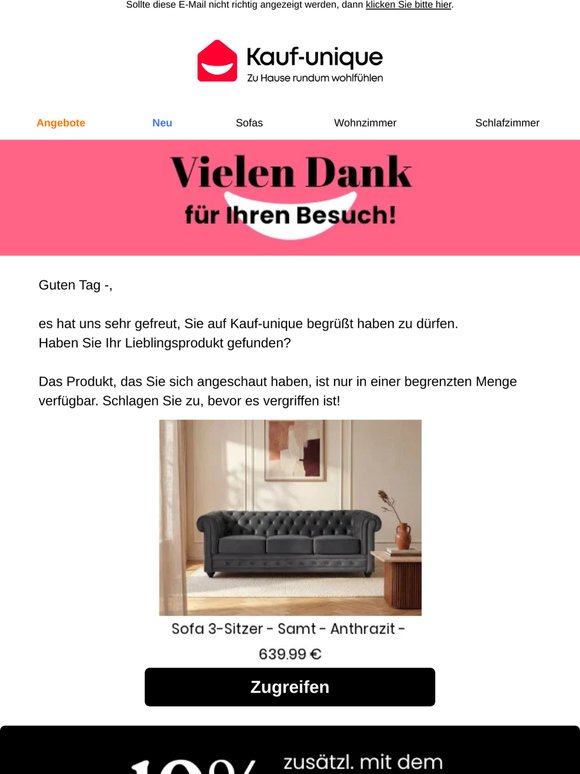 —, Ihr Favorit ist noch verfügbar