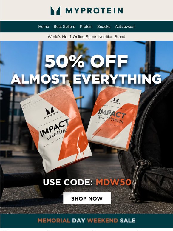 Memorial Day SALE 🇺🇸 50% OFF (almost) EVERYTHING