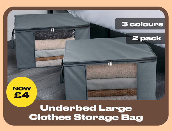 Underbed Large Clothes Storage Bag