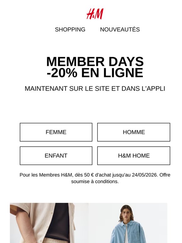 Member Days : -20%