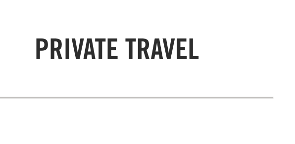 Private Travel