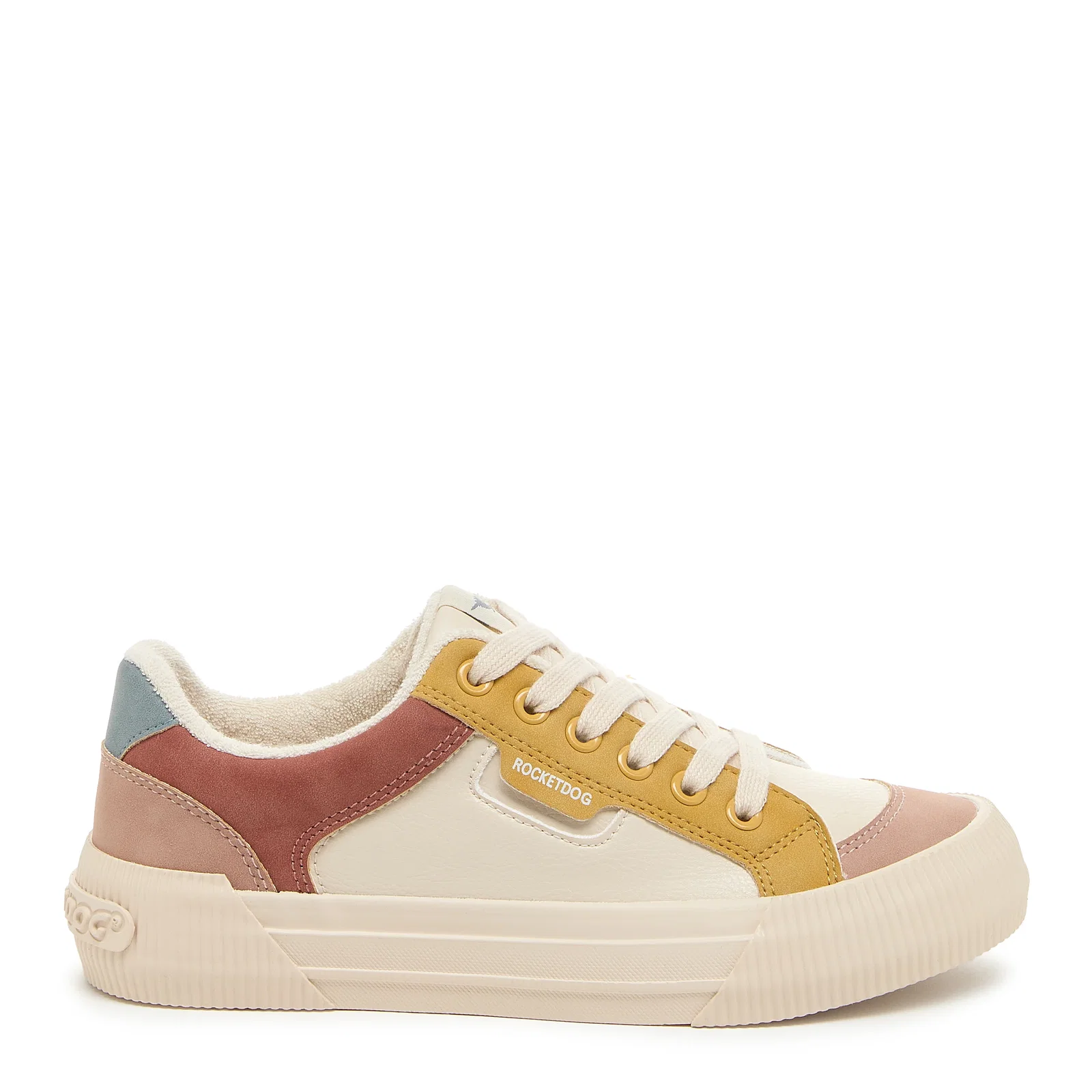 Image of Cheery Tan Color Block Sneaker