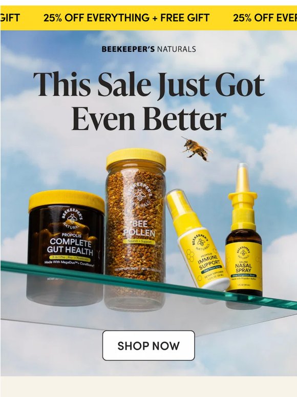 📣 Plot Twist: This Sale Just Got Better