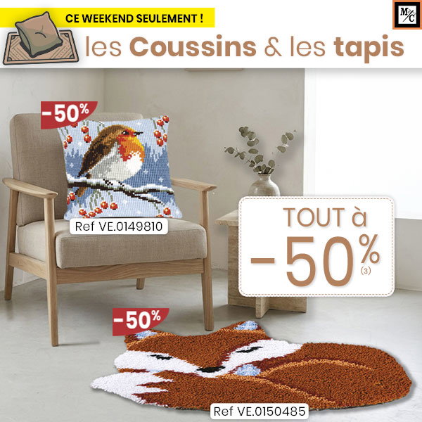 Coussins et tapis