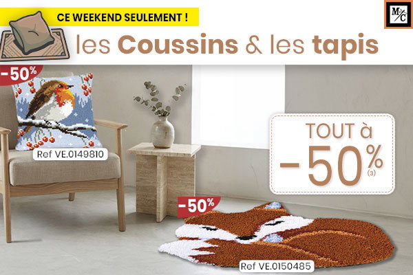 Coussins et tapis