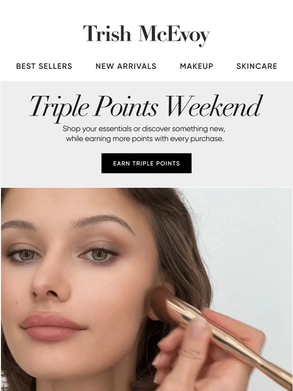 We Are Giving You Triple Points This Weekend