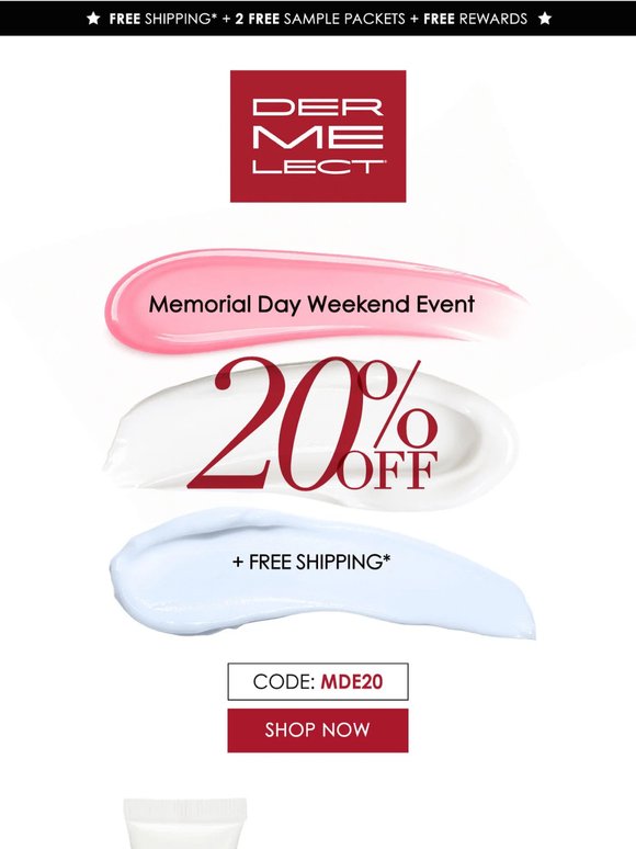 Take 20% OFF Your Long Weekend Essentials! ✨