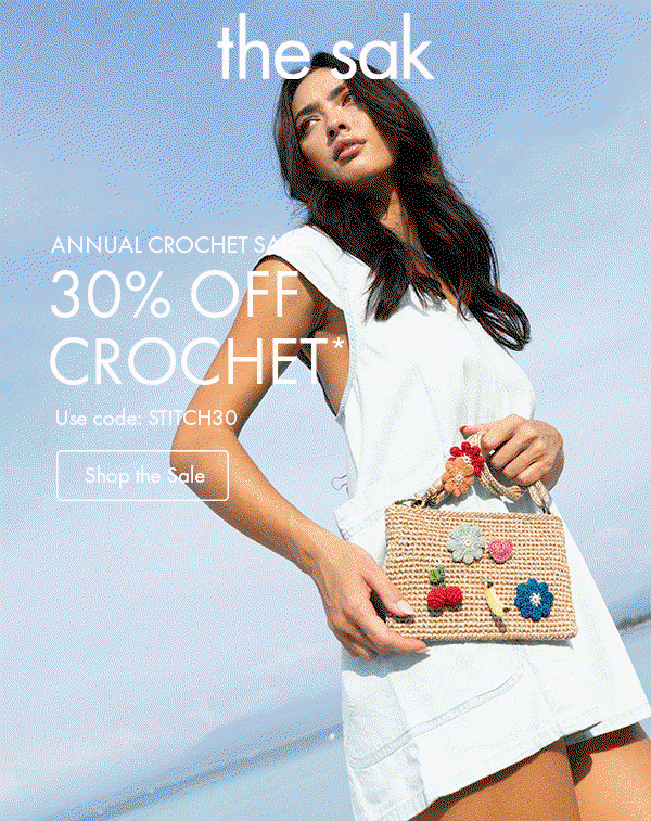 30% Off Crochet with code STITCH30