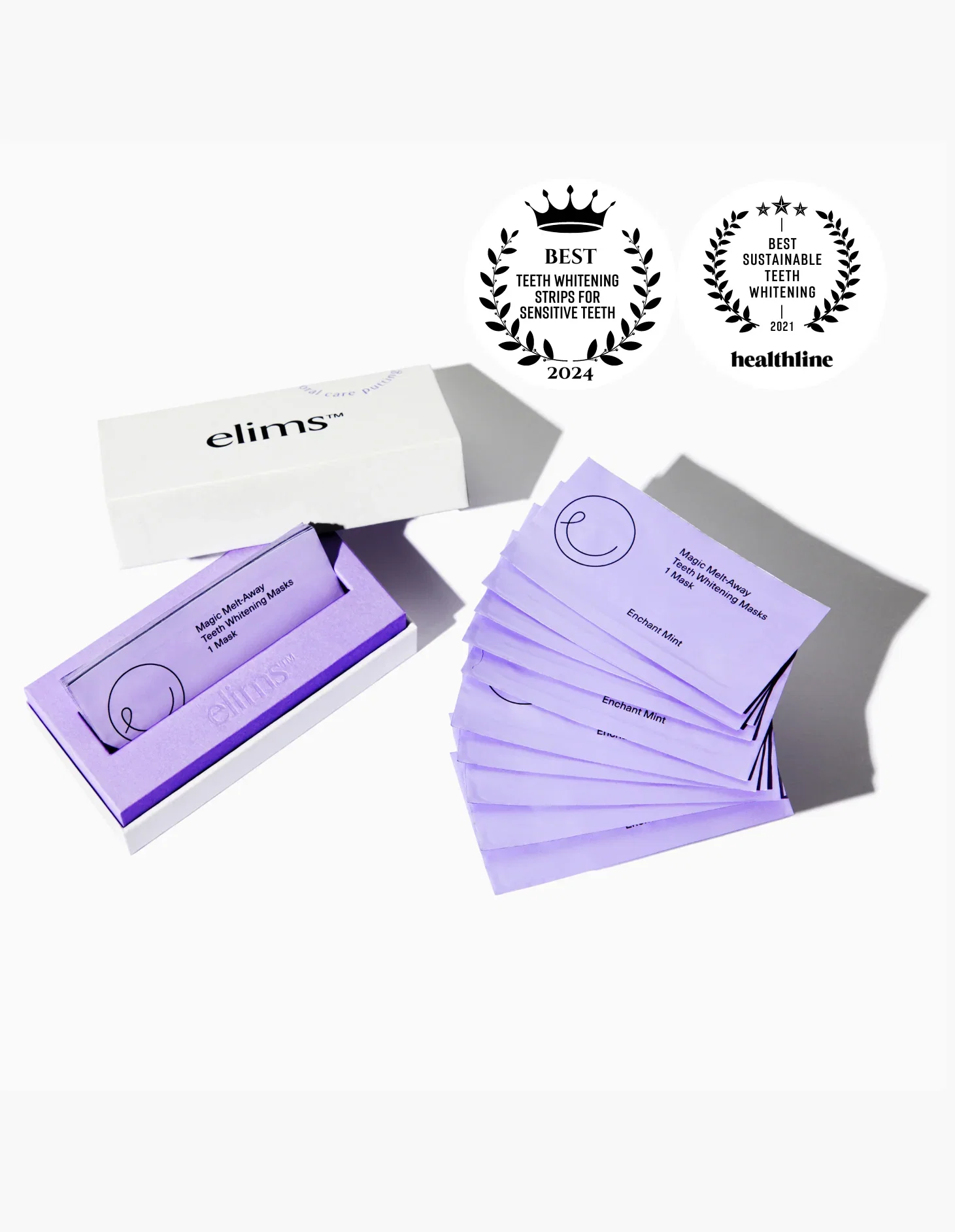 Magic Melt-Away Teeth Whitening Masks (14 days + BONUS 7 days for touch-ups)
