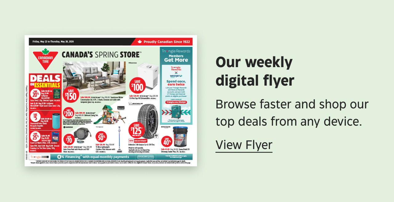 Our weekly digital flyer. Browse faster and shop our top deals from any device.
