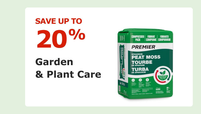 Garden & Plant Care. Save up to 20%.