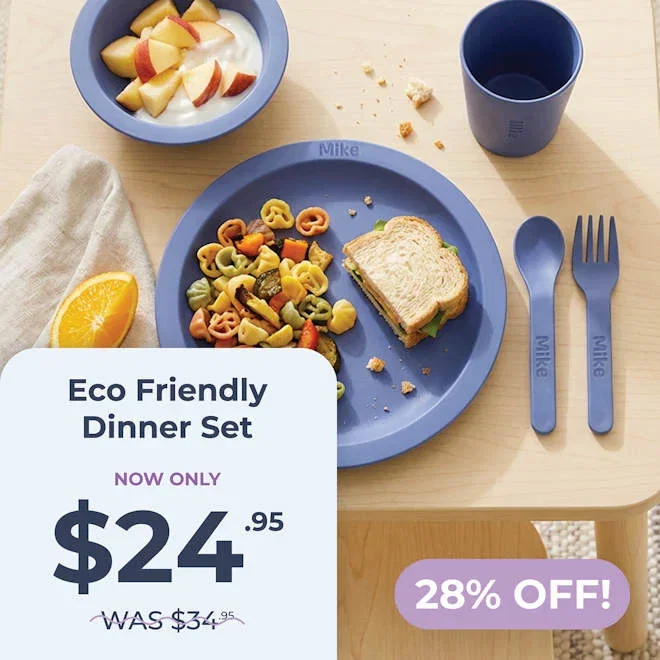 28% off Eco Friendly Dinner Set!