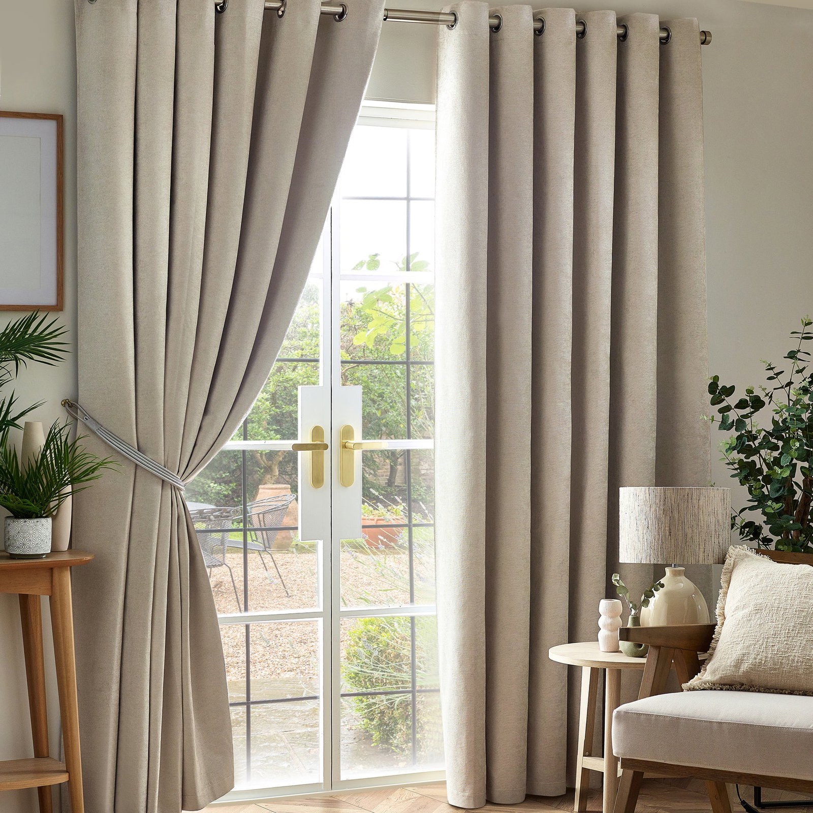Chenille Triple Woven Curtains