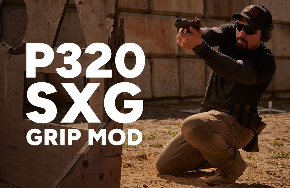 P320 SXG Grip Mod
