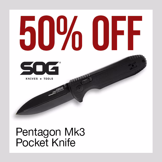SOG Pentagon Mk3 Pocket Knife