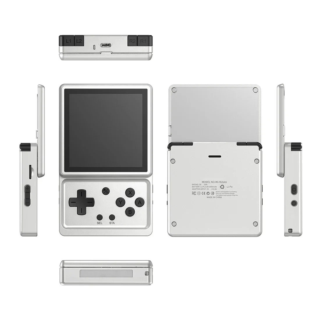 Anbernic RG Rotate Handheld Console with Rotating Touchscreen (Pre-sale)