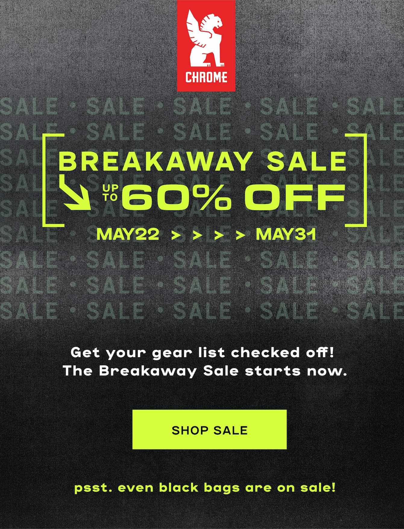 The Breakaway Sale up to 60% off 