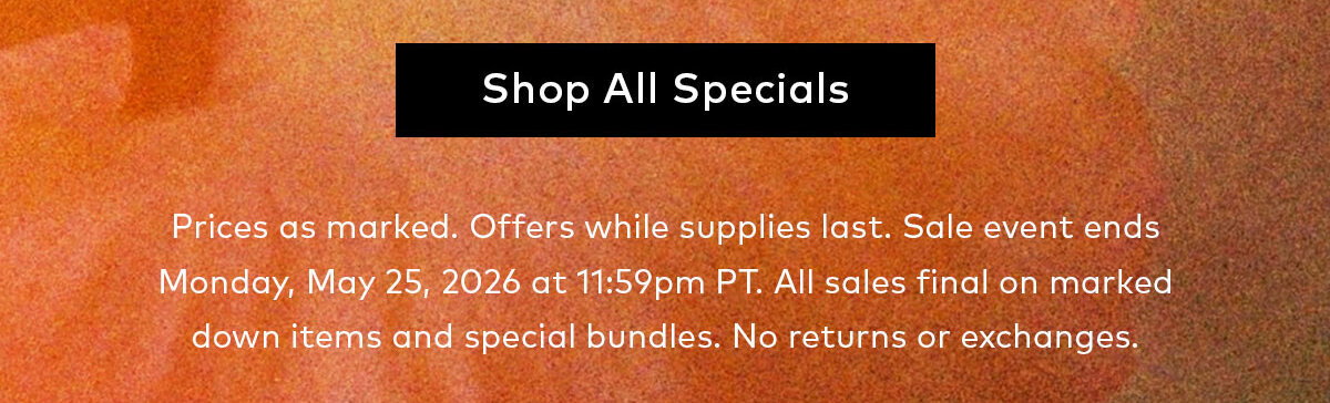 Shop All Specials at Beautylish.com
