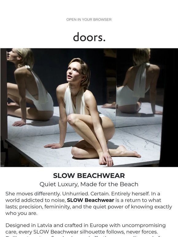 SLOW BEACHWEAR | Quiet Luxury, Made for the Beach 🌊