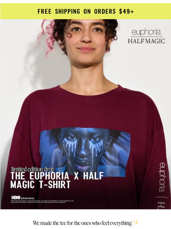 Limited Edition: Euphoria x Half Magic T-Shirt