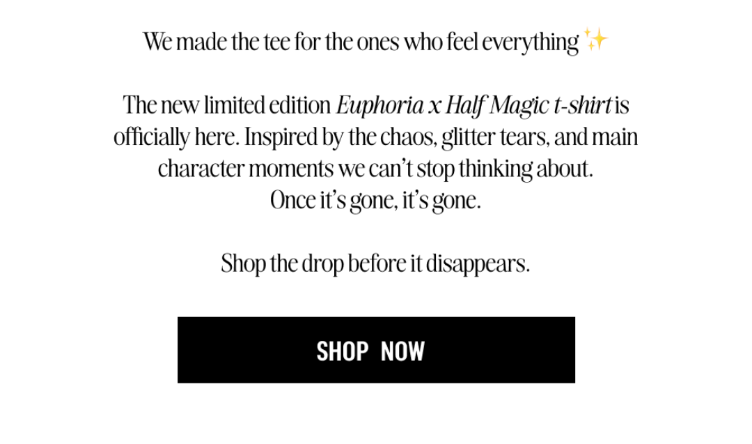 New T shirt from Half Magic Beauty