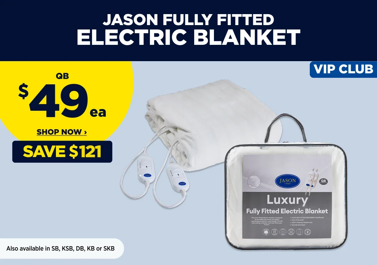 JASON FULLY FITTED ELECTRIC BLANKET