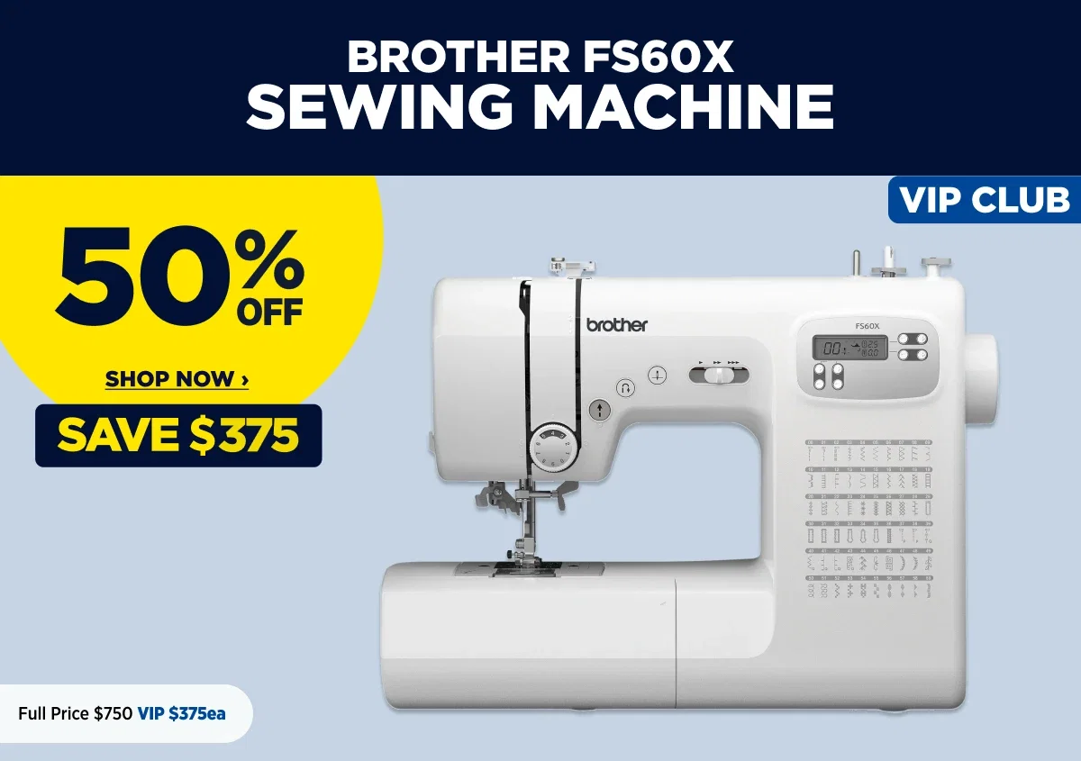 BROTHER FS60X SEWING MACHINE