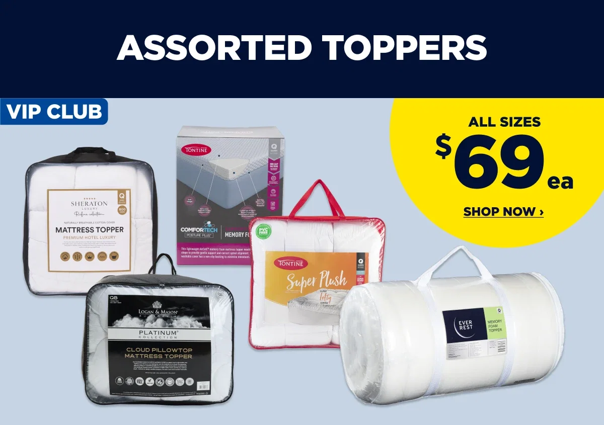 ASSORTED TOPPERS