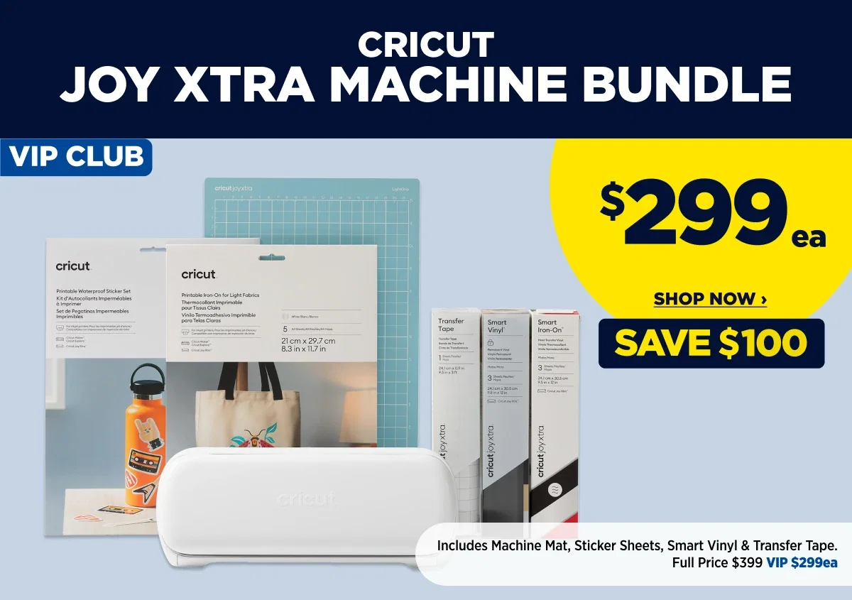 CRICUT JOY XTRA MACHINE BUNDLE