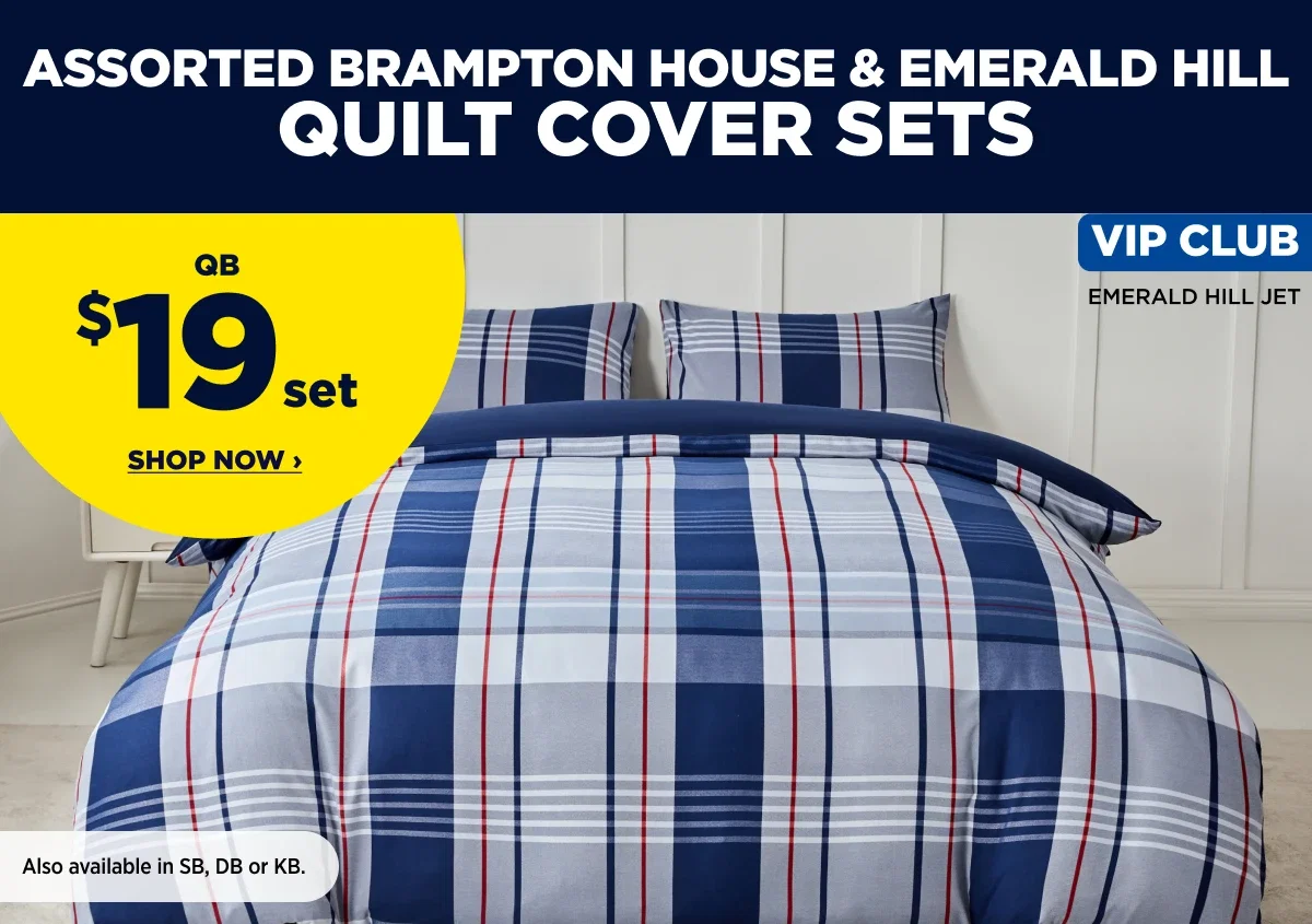 ASSORTED BRAMPTON HOUSE & EMERALD HILL QUILT COVER SETS